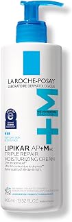 La Roche-Posay Lipikar AP+MAX Triple Repair Moisturizing Body Cream | Face and body lotion for dry skin with shea butter and niacinamide. Gentle on very dry, rough, sensitive skin.
