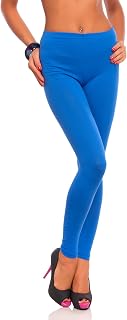Futuro Fashion - Women's Long Leggings in Soft Cotton - Plus Sizes