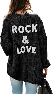 PRETTYGARDEN Knitted Cardigan Long Sleeve Open Front Long Sleeve Sweaters Soft Draped Coat Outerwear