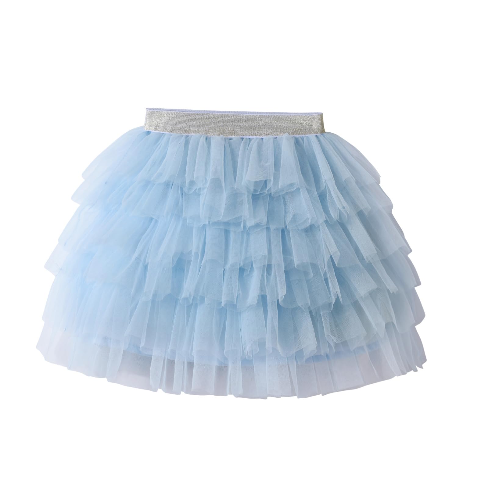 DXTON Little Girls Tutu Skirt for Toddler Casual Birthday Party Weeding Multicol