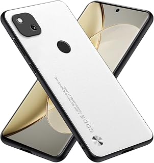 RankOne Case Compatible with Google Pixel 4a (4G) (5.81") Case Cover Case - White