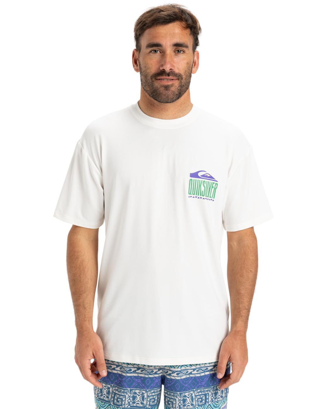 Quiksilver Everyday Surf Tee SS Surf Tee SS Lycra - Men (Pack of 1)