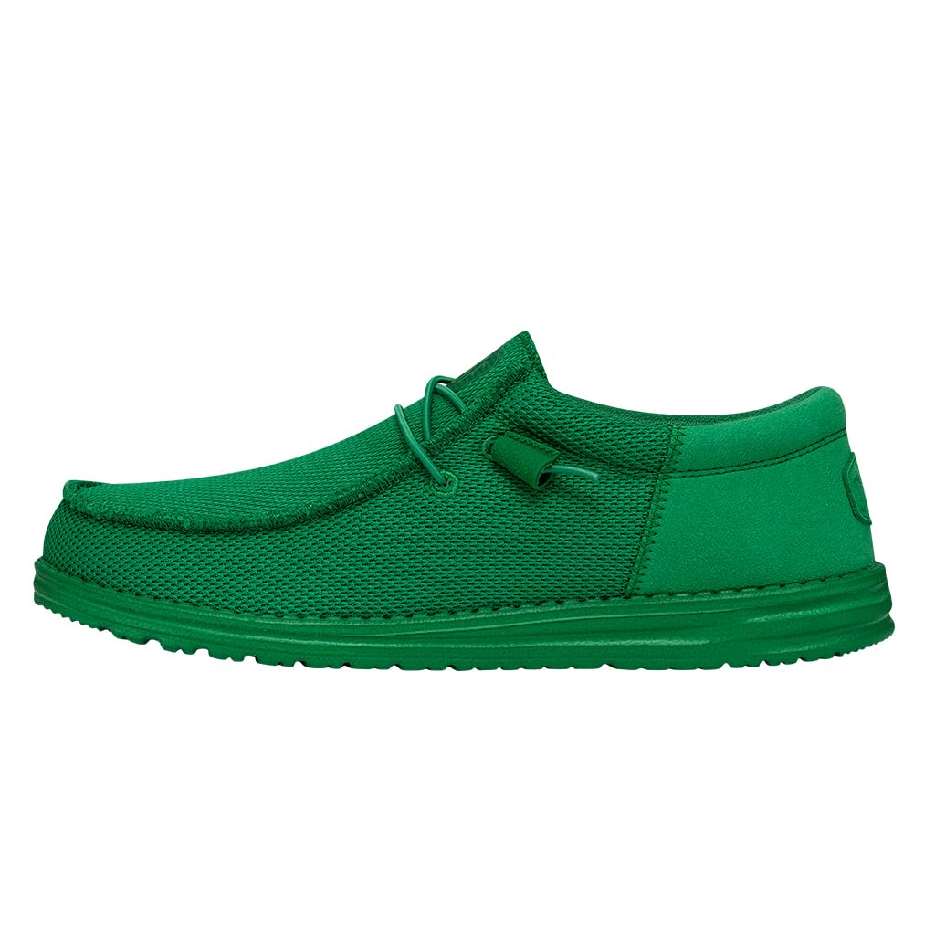 Hey Dude Wally Braided Mens Loafer Shoes in Off White