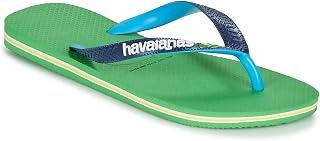 Havaianas Brasil Mix White Black 35 36 Flip Flops Womens