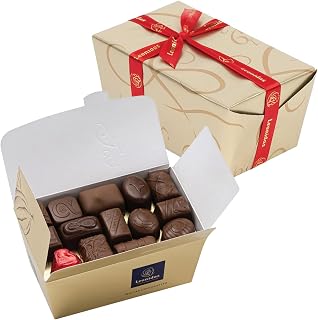 Leonidas Belgian Chocolates | All Milk Chocolates in a Beautiful Gift Ballotin Box. Imported fine Chocolate from Belgium (1 x 32pc 500g)