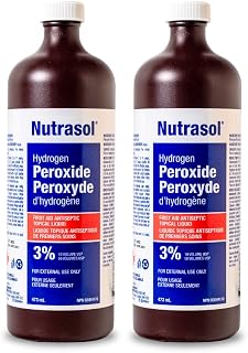 Hydrogen Peroxide 3% USP 2x473ml