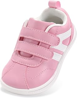 STQ KIDS Barefoot Toddler Zero Drop First Walking Trainers Wide Toe Box
