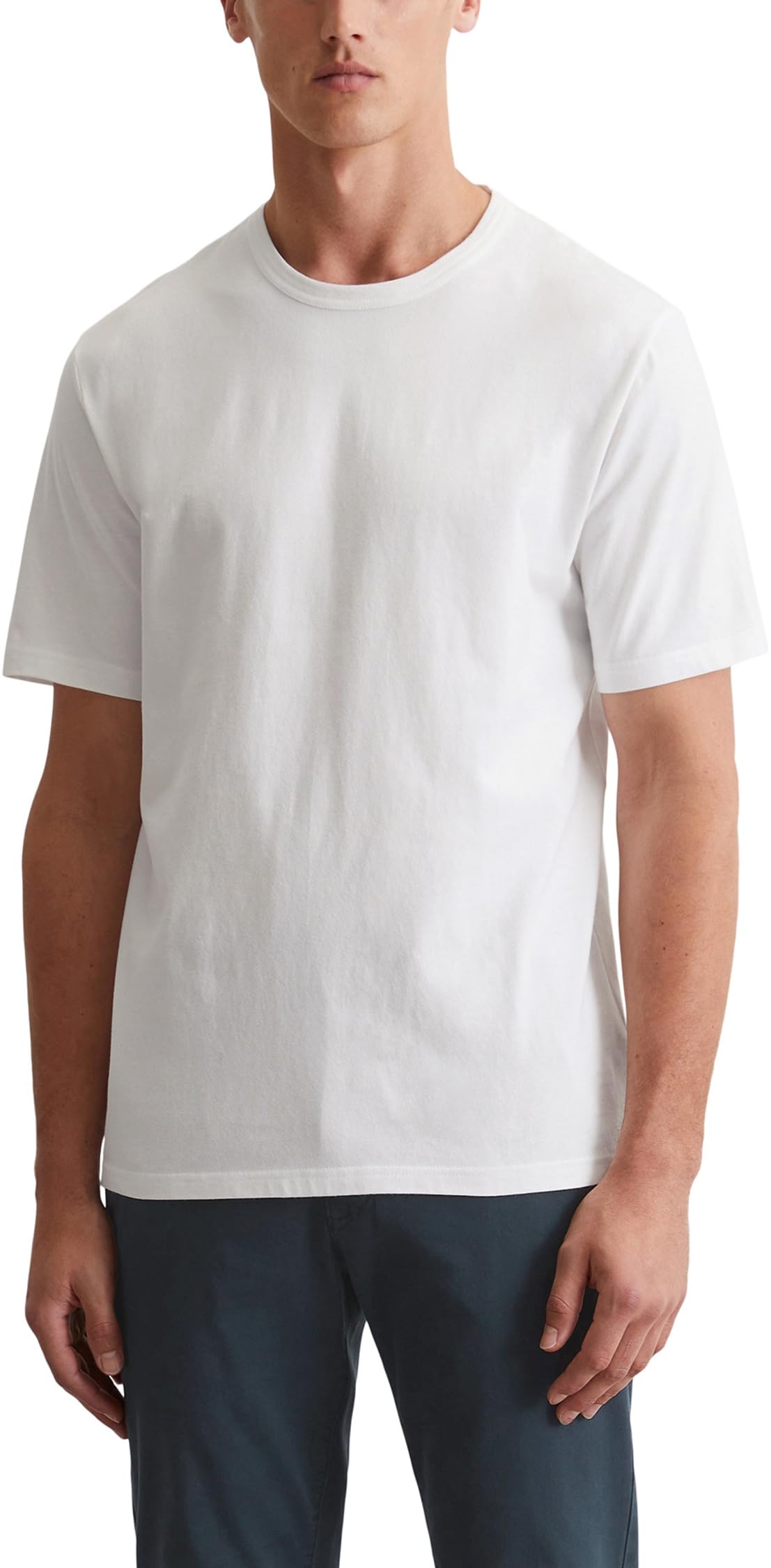 Marc O'Polo Men's Crew Neck, Comfortable Organic Cotton Top, Classic Short Sleev