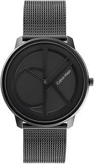 Calvin Klein Analogue Quartz Watch for Men and Women Iconic Mesh Collection