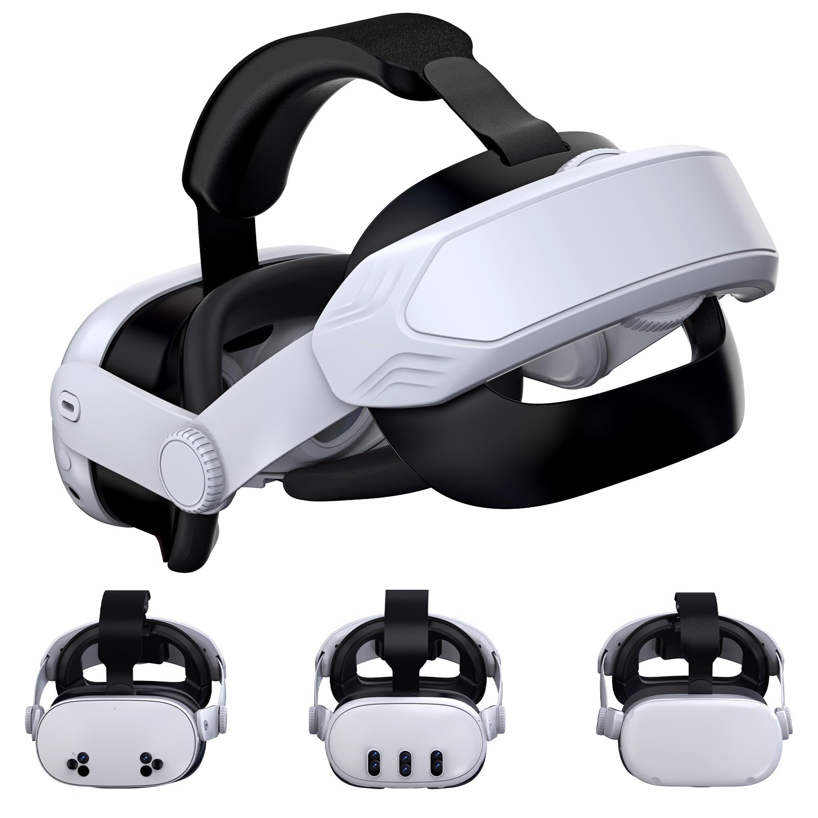 Adjustable Comfort Head Strap for Meta Quest 3S/Quest 3/Quest 2 - Elite Strap Re