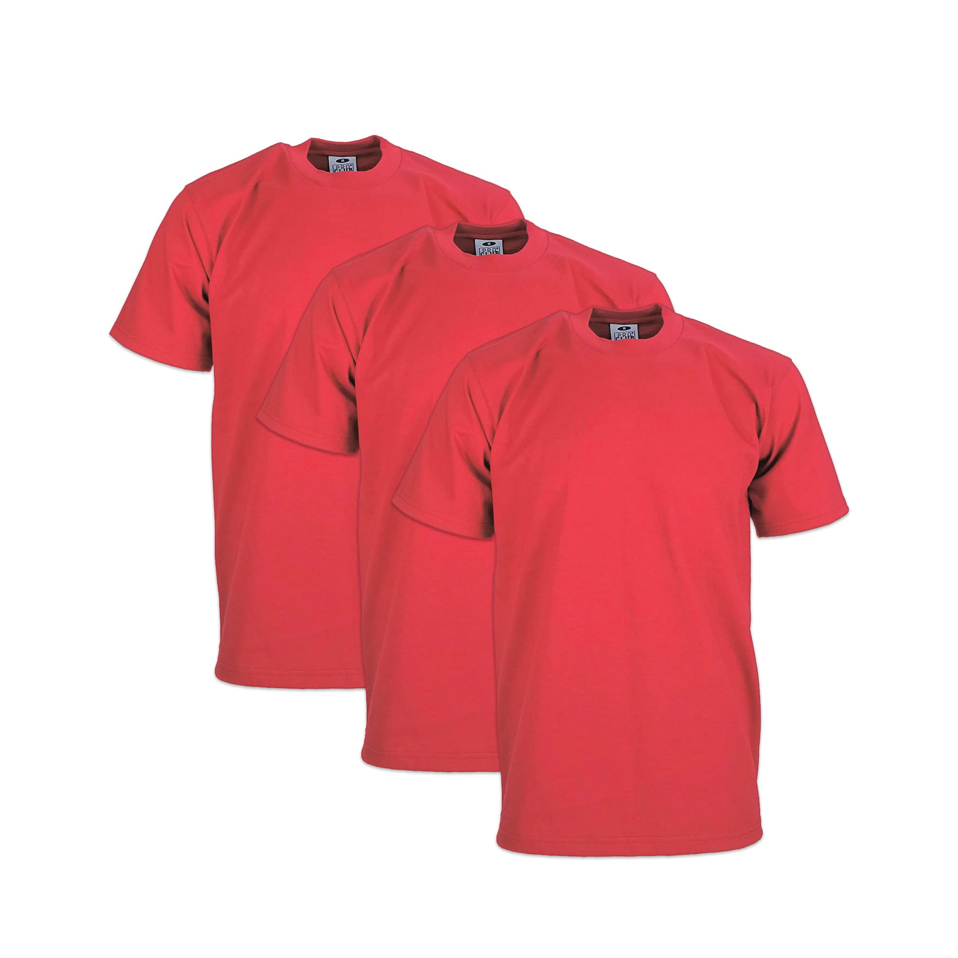 PRO Club 3-Pack Heavyweight Cotton Short Sleeve Crew Neck T-Shirt Men's T-Shirt 