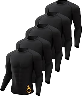 CL convallaria Mens Thermal Shirts Long Sleeve Cold Weather Base Layer Tops