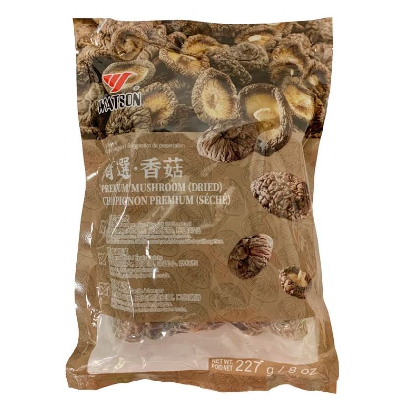 WATSON Premium Mushroom (Dried) Dried Shiitake Mushroom Dried Mushrooms 227g (8o