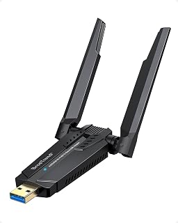 BrosTrend AXE5400 Tri-Band WiFi 6E USB WiFi Adapter for PC Windows 11/10