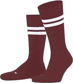 FALKE Unisex Adult Dynamic Socks Breathable Cotton Lightweight Padding Pattern Striped Pattern Retro Thick Ribbed Ideal with Sneakers and Sporty Look 1 Pair