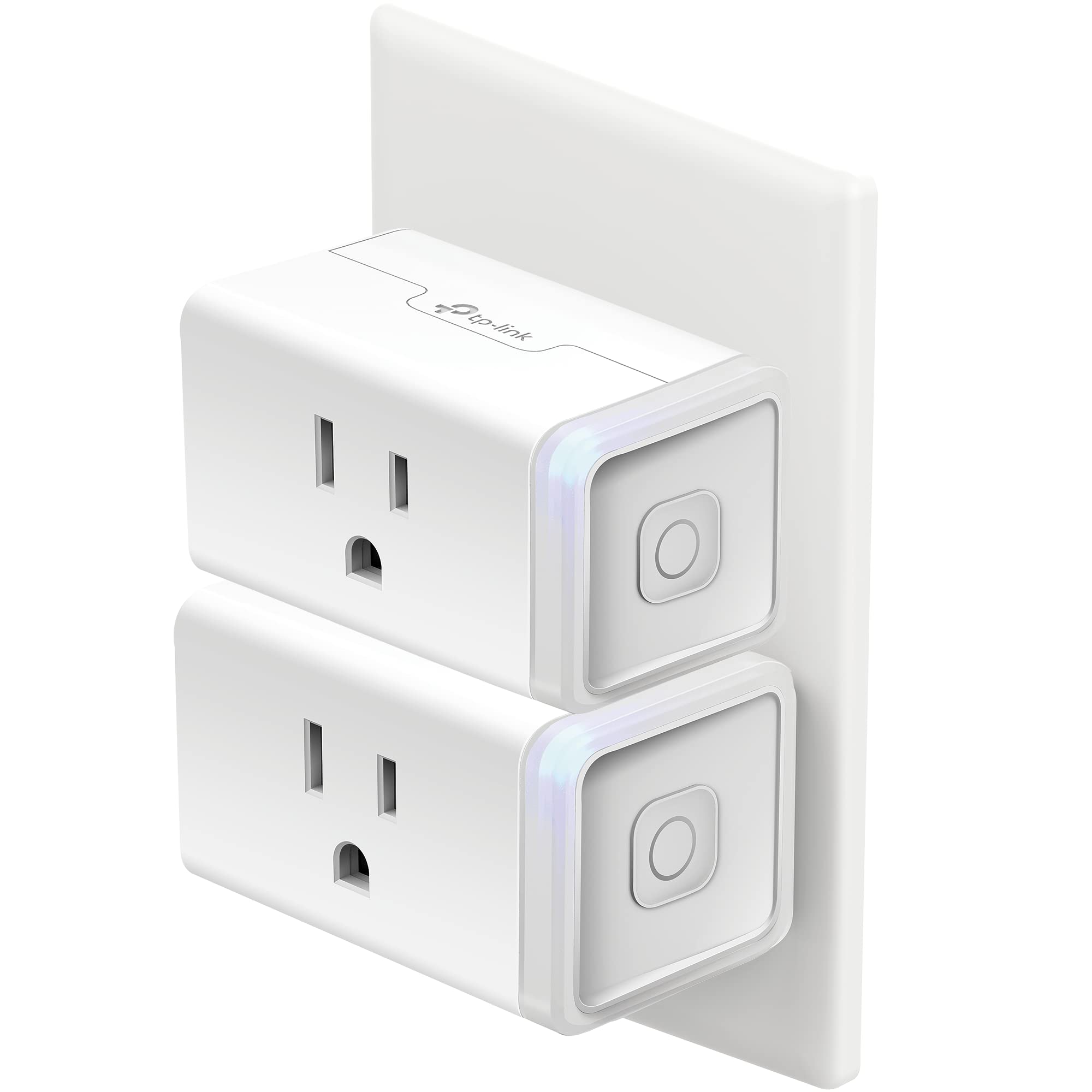 Kasa Smart Plug HS103P2, Wi-Fi Outlet Works with Alexa, 2-Pack | Works with Echo