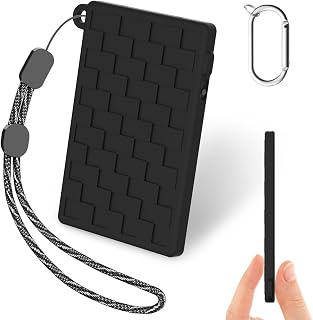 Shockproof Silicone Case for Pocket AI Voice Recorder, Black | Protective Cover, Extra Ultra-Slim, Scratch-Resistant, for Meetings & Travel