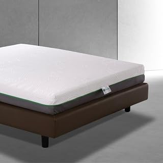 Bedshire Hybrid Double Mattress 160 x 190 cm with Independent Pocket Springs and 2 Orthopaedic Memory Foam Fully Removable H 23 cm with 2 Free Pillows, Made in Italy