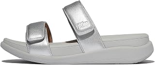 Fitflop F-mode Go Adjustable Flatform Two-bar Slides Slippers SandalsWomen