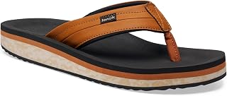 Sanuk Tide Rush Mens Flip Flops - Supportive Beach Sandals