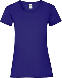 Fruit of the loom lady-fit valueweight 61–372–0 t - Rose - Large