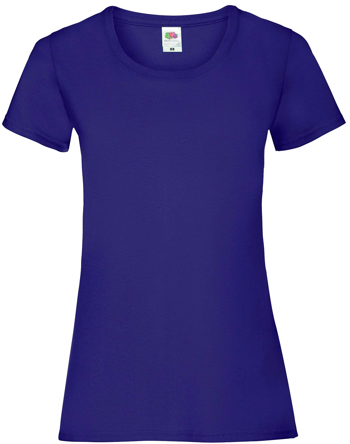 Fruit of the loom lady-fit valueweight 61–372–0 t - Rose - Large