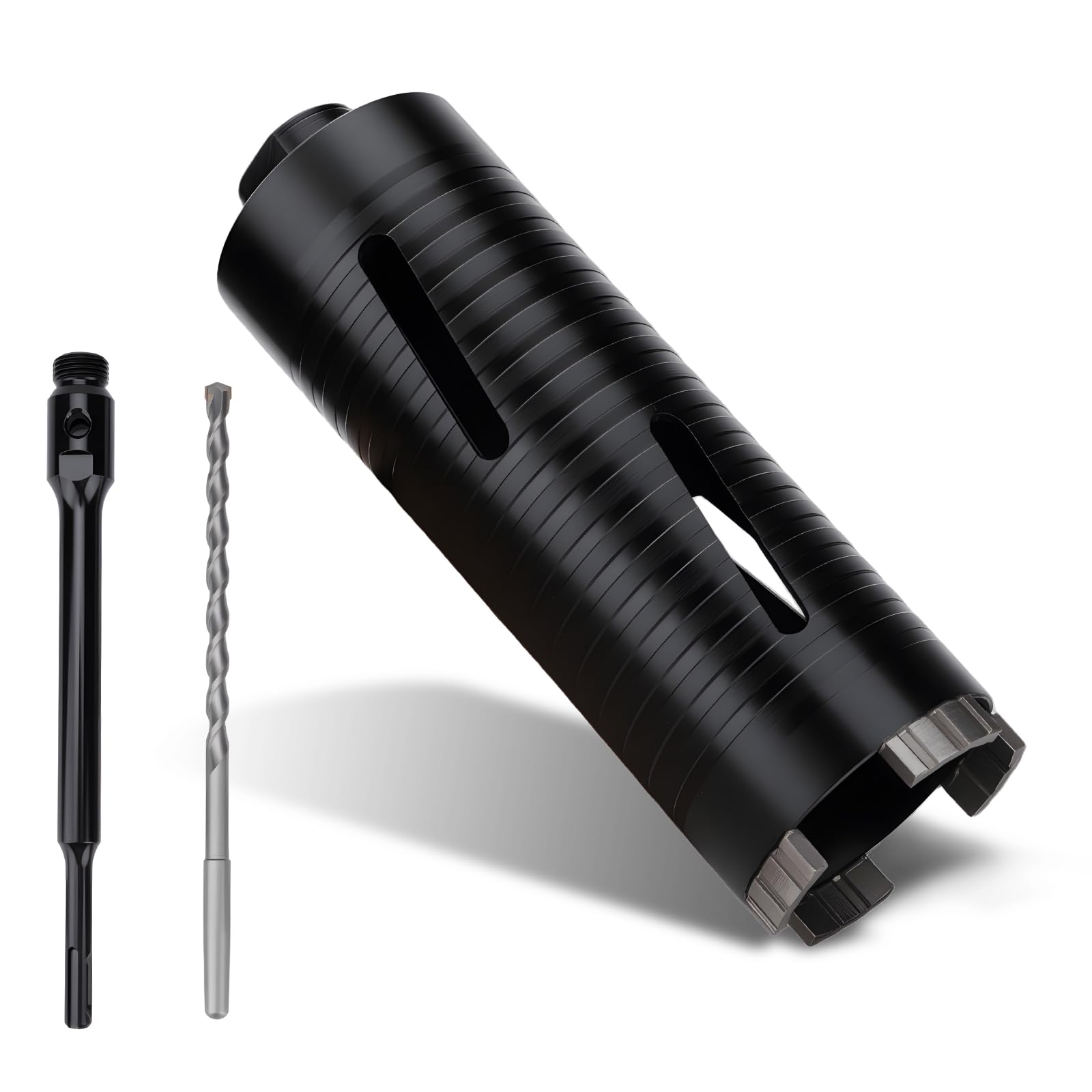 MOXPIFY 65mm x 170mm Long Diamond Core Drill Bit Set SDS Plus Shank | To Be Used