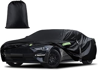 Ford Mustang 1994-2023 Custom Fit Car Cover for Chevy Camaro 2010-2023 All Weather Waterproof Full Exterior Rain Hail Protection Cover