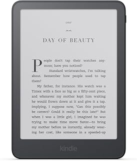 Amazon Kindle Paperwhite 16GB (newest model), Now thinner and lighter, 7" display, warm light, Graphite