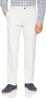 Amazon Essentials Men's Classic Fit Stretch Chino Trousers without Front and Wrinkle Resistant