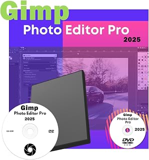 Photo Editor Pro 2025 – GIMP Powerful Image Editing Software for PC or Mac – Create, Retouch & Enhance Photos – Easy-to-Use Compatible with Adobe Photoshop – Lifetime Opensource License