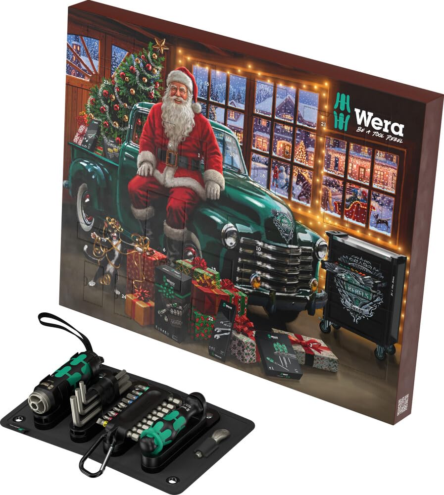 Wera 2026 Advent Calendar 24 Pieces