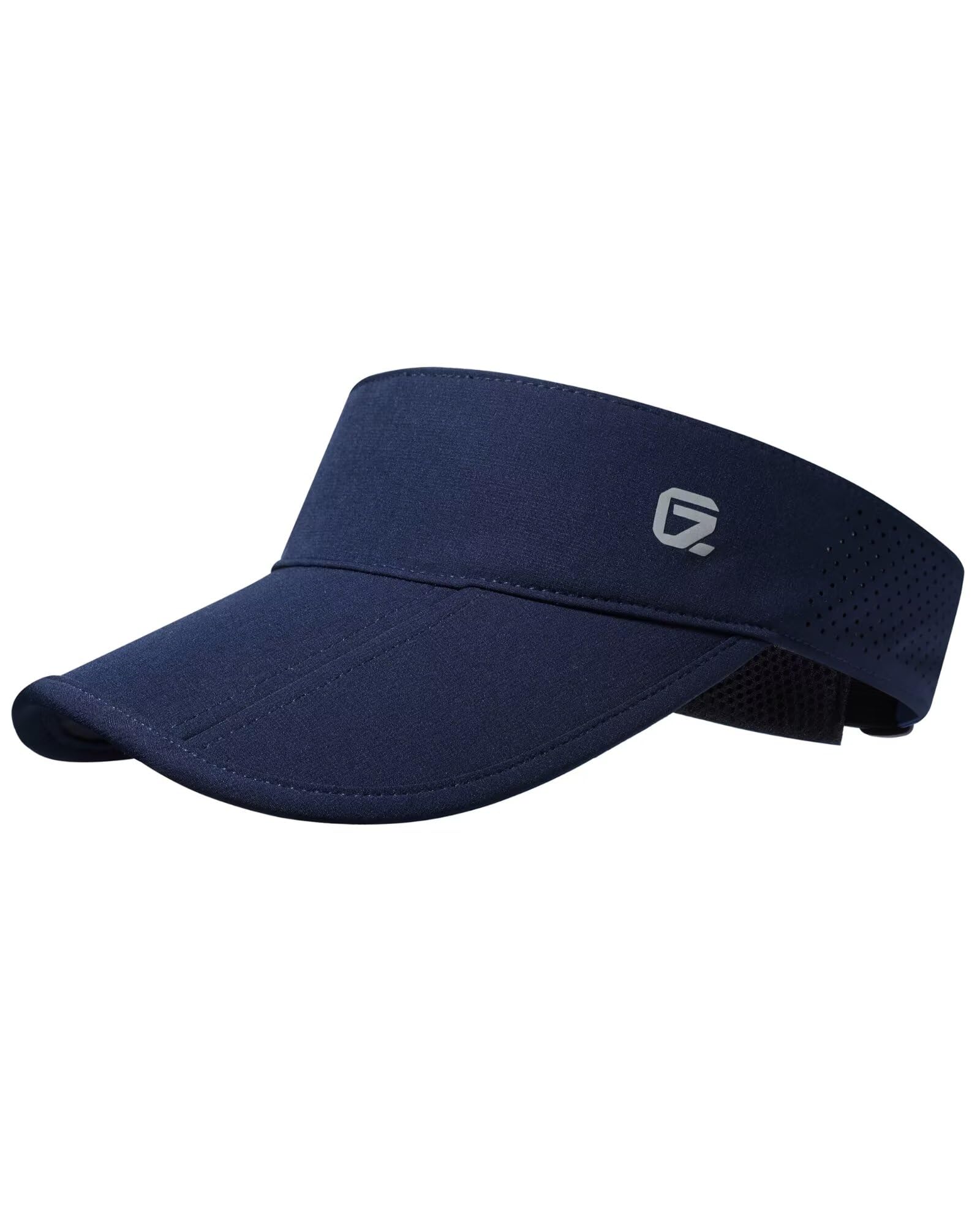 GADIEMKENSD Foldable Visors UPF 50+ Reflective Logo Breathable Unisex Design for
