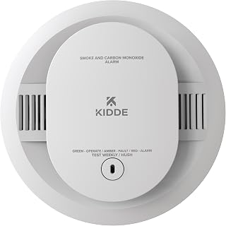 Kidde 21032309 Smoke & Carbon Monoxide Voice Alarm, Battery Powered