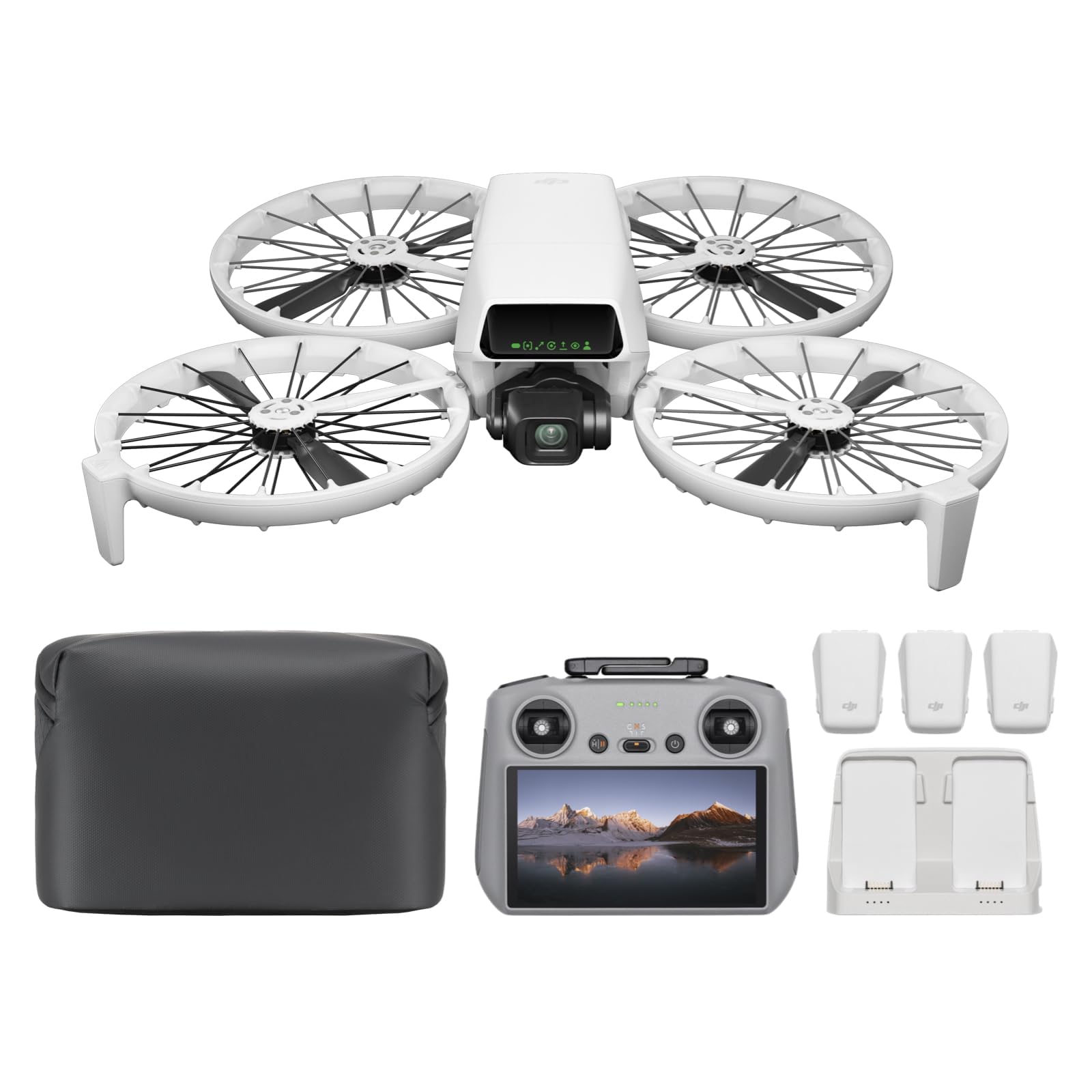 DJI Flip Fly More Combo With RC 2 Screen Remote Controller, Drone With 4K UHD Ca