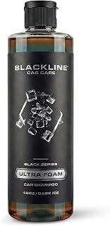Blackline Car Shampoo for Foam Cannon, Ceramic Safe - 16oz Dark Ice