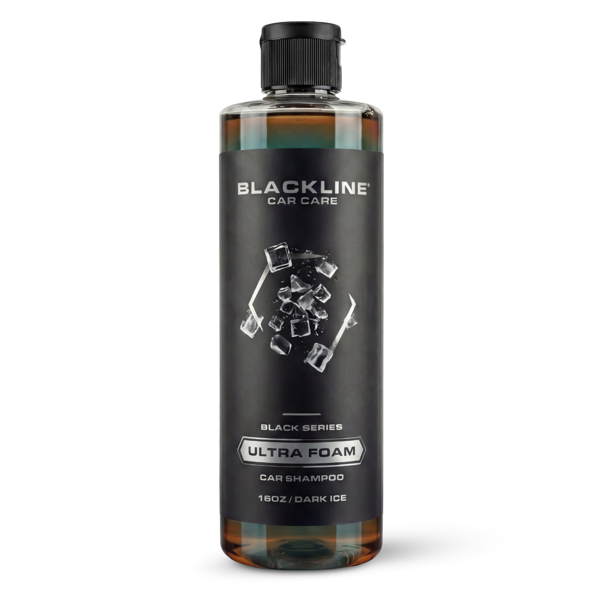 Blackline Car Shampoo for Foam Cannon, Ceramic Safe - 16oz Dark Ice