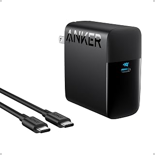 Anker Laptop Charger, Compact Foldable 100W USB C Charger with 5FT Cable | High-Speed for MacBook Pro/Air, Samsung Galaxy, iPhone 18 Pro/17/16, iPad Pro, and More