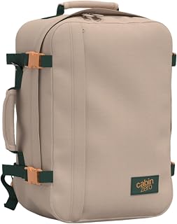 Cabinzero Classic Cabin Backpack 36L, Carry On Luggage Travel Bag, Lightweight Cabin Backpack for Weekend Trips, Water-Resistant Flight Bag
