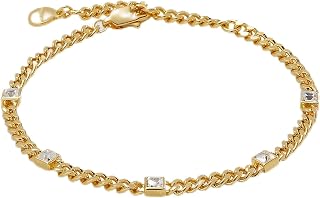 Alex and Ani September Birthstone Sapphire Curb Chain Bracelet