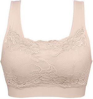 Litthing Women's Lace Bra without Underwire for Sports