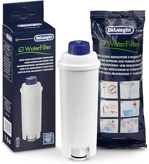 De'Longhi - Replacement Water Filter for Coffee Machines | Water Softener Filter, Suitable for ECAM Automatic Coffee Machines, Easy to Install, Made in Italy, DLSC002