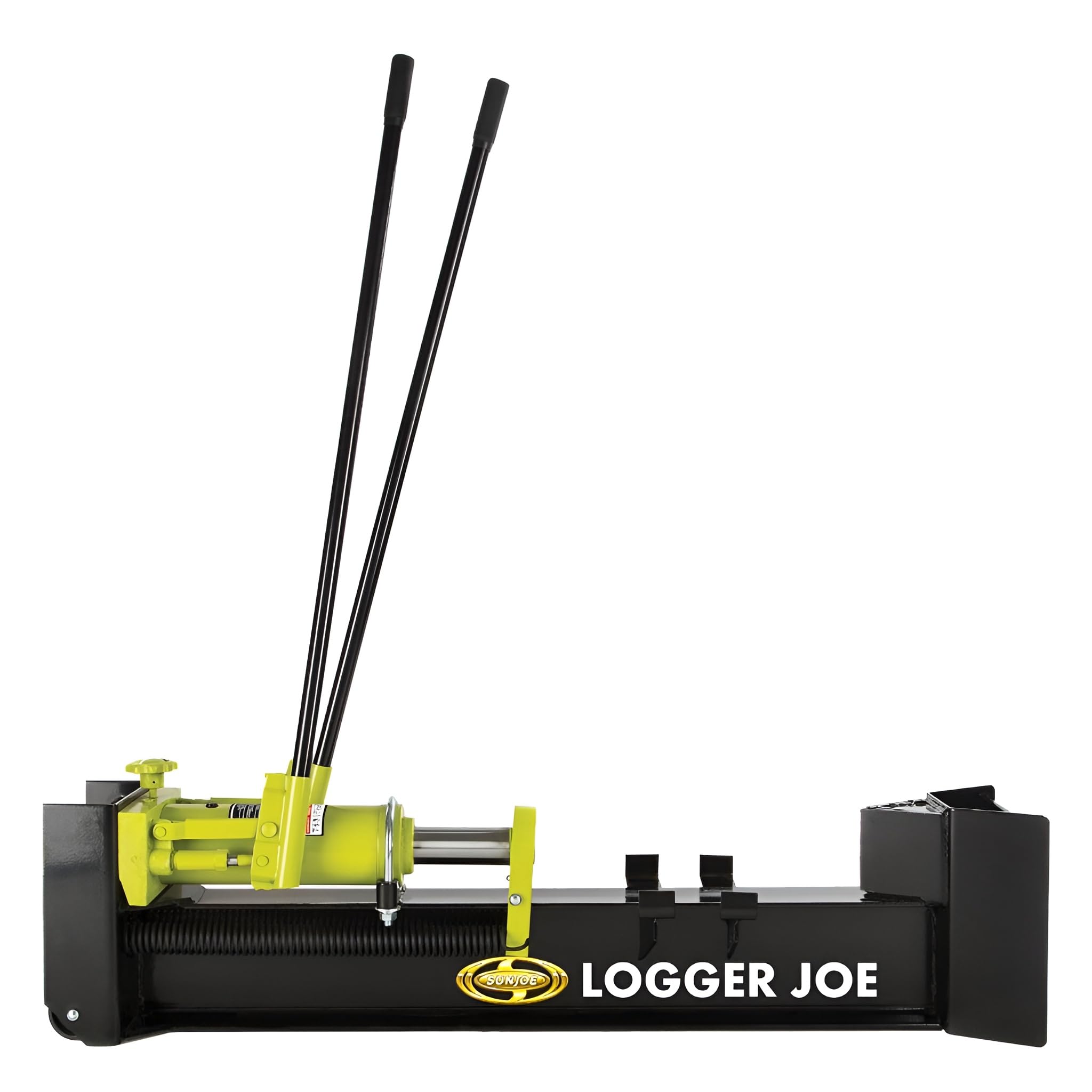 Sun Joe Cordless Manual Hydraulic Steel Beam Log Splitter, Portable and Compact,