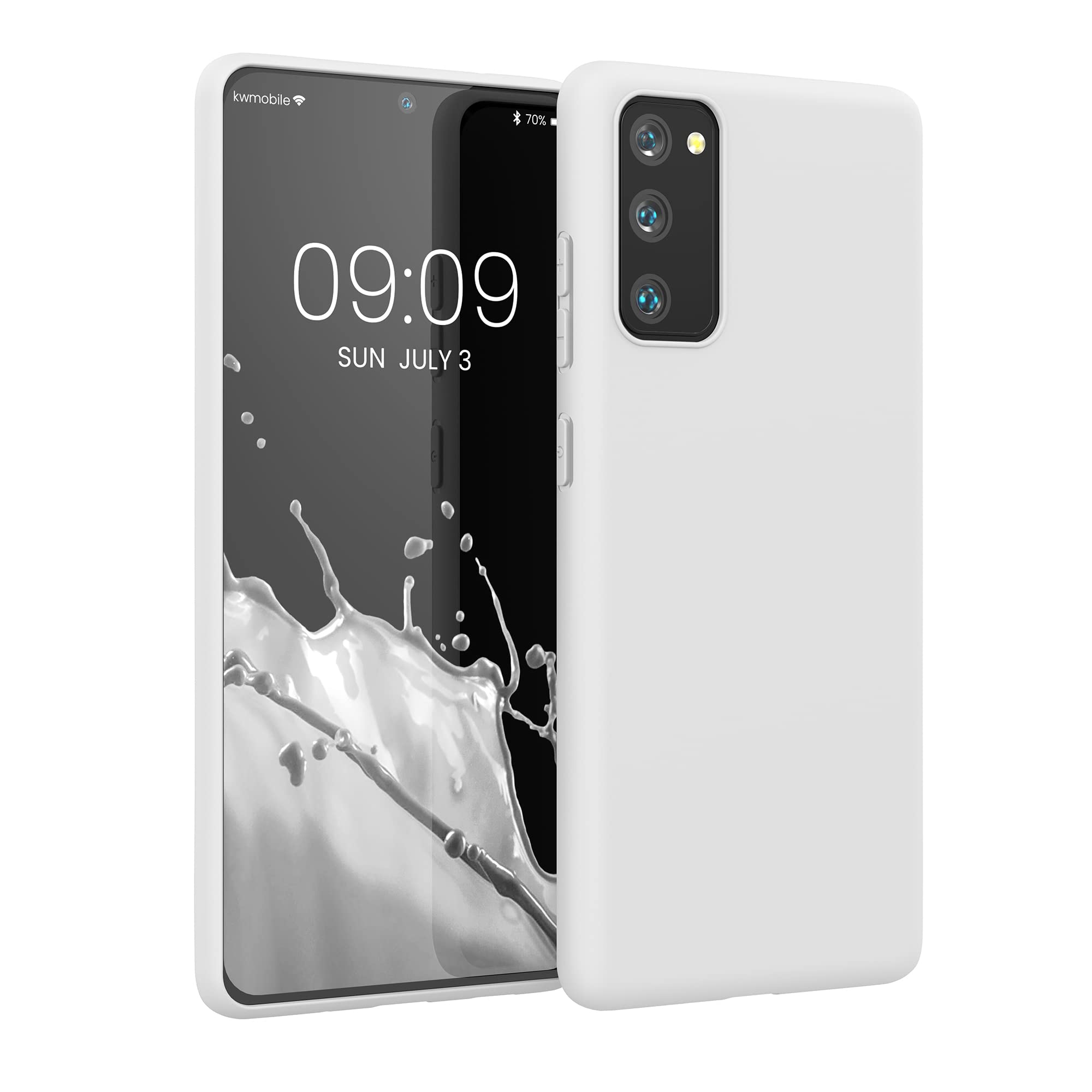 kwmobile Case for Samsung Galaxy S20 FE TPU Case - Mobile Phone Case Supports Wi