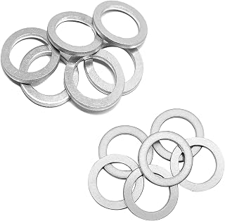6pcs Transmission Fluid &amp; 6pcs Rear Differential Oil Drain Plug Washer Gasket Seal - 20mm+18mm Replacement for Honda Acura Civic Accord Odyssey CRV Pilot Fit, OEM PN Part# 94109-2000 &amp; 90471-PX4-000