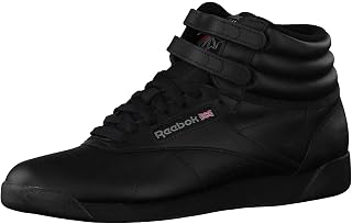 Reebok Freestyle Hi High Top Sneakers For Women, Black Or White Basketball and Tennis Shoes Womens Size 5-12 SneakersWomen