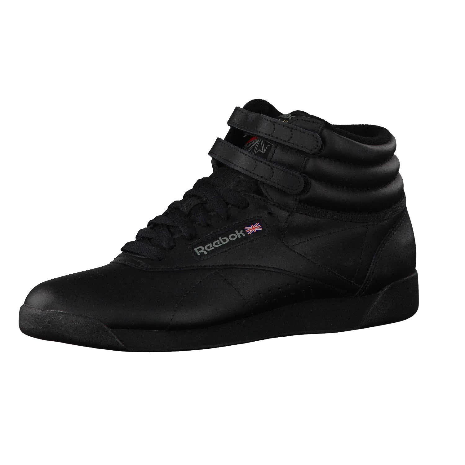 Reebok Freestyle Hi High Top Sneakers For Women, Black Or White Basketball and T