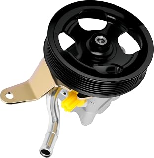 YOMALL Power Steering Pump 21-394 fit for 2009-2020 370Z G37 Q60 QX50 QX70 | Power Steering Pump with Pulley fit for 2009-2020 EX35 EX37 FX35 FX37 G35 M35 M37 Q40 Q50 Q70 Q70L, Replace OE 491101CB0B
