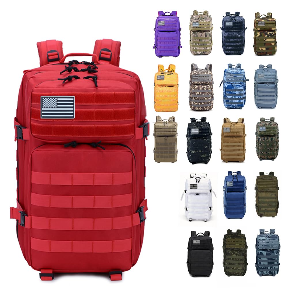 gracedon Tactical Backpack - Military Molle Bag 3 Days Pack for men and Women La