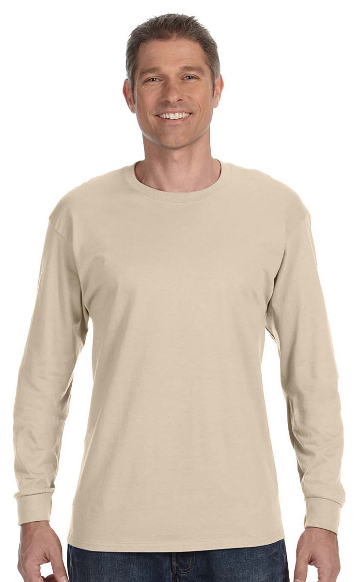 Jerzees Dri-Power Cotton Blend Long Sleeve Tees, Moisture Wicking, Odor Protecti